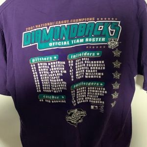 Vintage Diamondbacks series champion shirt